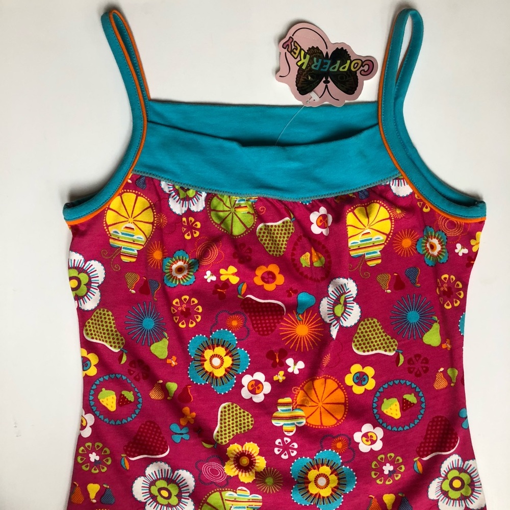 3/$15 *** Copper Key Girls Tank atop Size 12 NWT